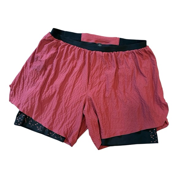 Lululemon Surge Lined Short 6" *Special Edition Mulled*Wine Men's XL - Picture 1 of 8